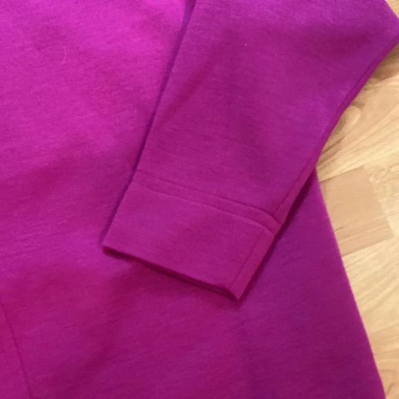 Vintage Saint Laurent Magenta Wool Double Lined Dress - Picture 5 of 5